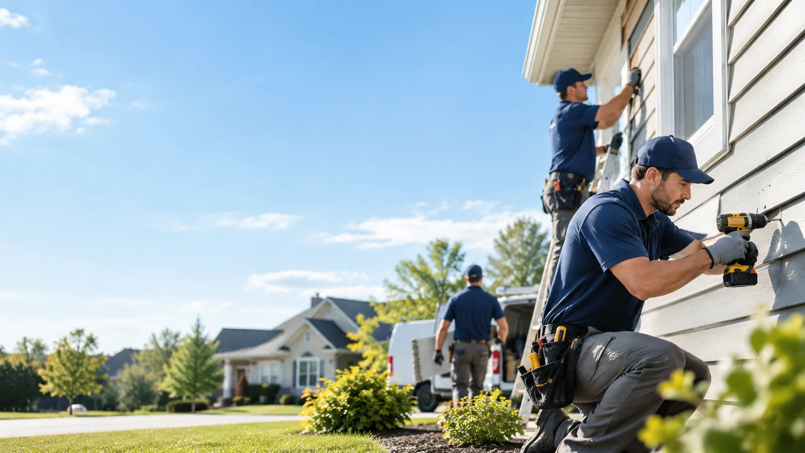 Partial Siding Replacement in Lake View, NY